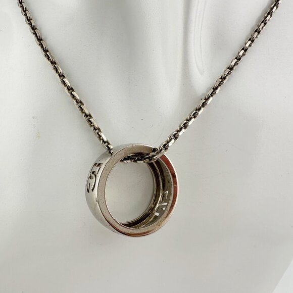 Dolce and Gabanna Cut Out DG Ring with Necklace - Picture 10 of 14